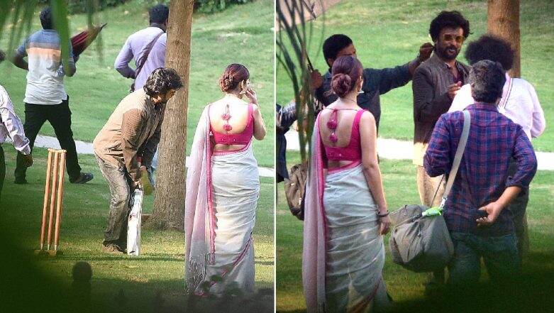 Darbar: Viral Pics of Rajinikanth and Nayanthara from the sets raise excitement for the cop actioner Darbar: Viral Pics of Rajinikanth and Nayanthara from the sets raise excitement for the cop actioner