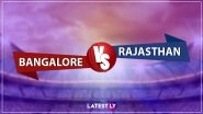 RCB vs RR, IPL 2019 Live Cricket Streaming: Watch Free Telecast of Royal Challengers Bangalore vs Rajasthan Royals on Star Sports and Hotstar Online