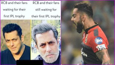 Funny RCB Memes Troll Virat Kohli and Co. Ahead of Match vs KXIP As Royal Challengers Bangalore Look to Stay in Contention for IPL 2019 Playoffs Spot