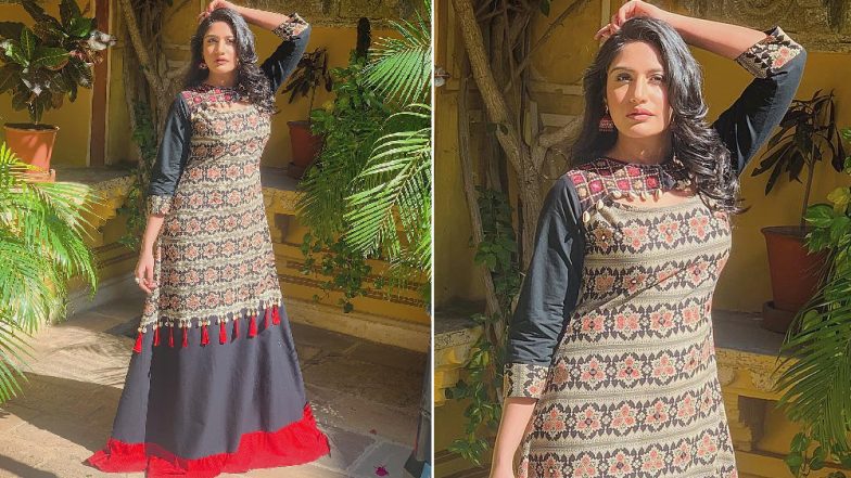 Surbhi Chandna Aka Anika of Ishqbaaz Looks Ethereal in This Latest Instagram Post; You’d Want to Steal Her Traditional Look This Eid – View Pic