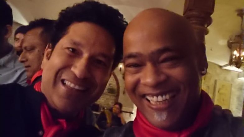 Sachin Tendulkar Gives One Week's Time to Vinod Kambli to Do Rap Of His Song ‘Cricket Wali Beat’!
