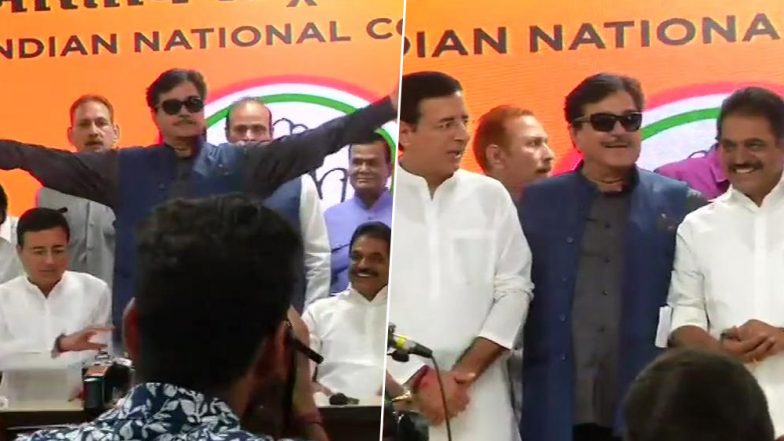 Shatrughan Sinha, Veteran Actor and Former BJP MP, Joins Congress Ahead of 2019 Lok Sabha Elections