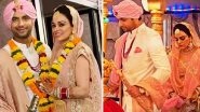 Ssharad Malhotra Ties the Knot with Ripci Bhatia; Check out First Pictures from Their Wedding Ceremony