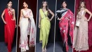 Shilpa Shetty Kundra&rsquo;s Saree Collection Is Treat to Sore Eyes; 10 Times the Diva Gave Us Major Desi Fashion Inspirations