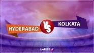 SRH vs KKR, IPL 2019 Live Cricket Streaming: Watch Free Telecast of Sunrisers Hyderabad vs Kolkata Knight Riders on Star Sports and Hotstar Online