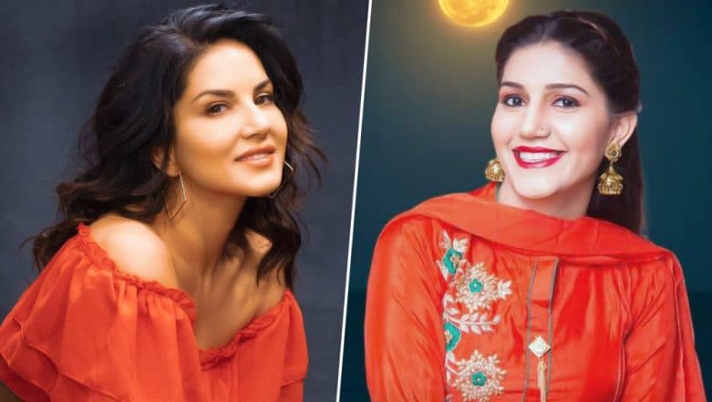 Sapnachoudhary Xxx Videos - Sunny Leone Dances Hilariously on Sapna Chaudhary's Song 'Teri Aakhya Ka Yo  Kajal' in This Viral Video! | ðŸŽ¥ LatestLY