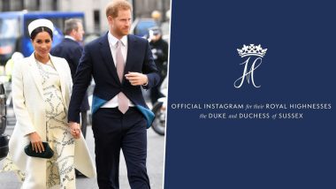 Meghan Markle and Prince Harry Officially Join Instagram and their 'Sussex Royal' Handle Has Already Registered 2 Million Followers