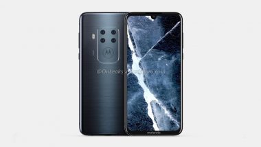 Mysterious Motorola Smartphone With Quad Rear Cameras Spotted Online; To Feature In-display Fingerprint Sensor & Waterdrop Notch