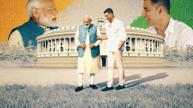 Akshay Kumar's Video Interaction With PM Narendra Modi to be Aired Tomorrow at 9 AM on ANI