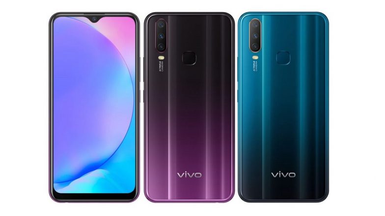  Vivo Y17 Smartphone With Triple Rear AI Camera 5000 mAh 