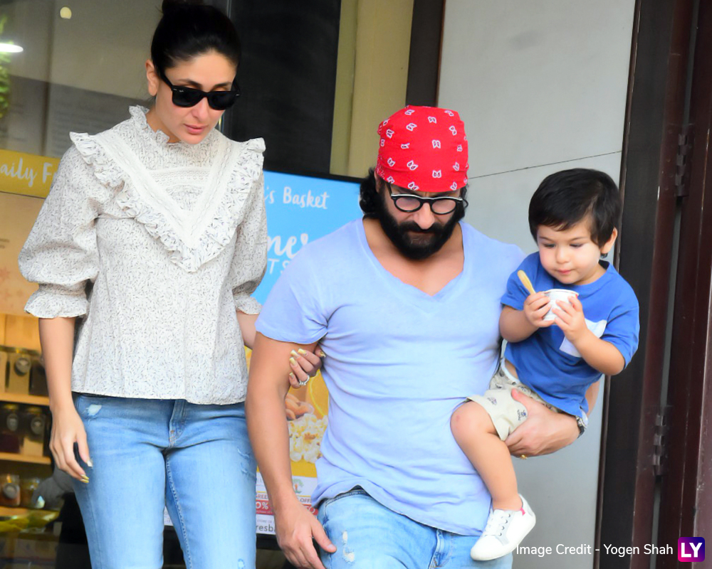 Kareena Kapoor Khan and Saif Ali Khan Enjoy a Summer Day Out as They ...