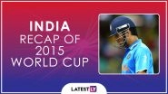 Ahead of ICC Cricket World Cup 2019, Here&rsquo;s a Look Back at How India Fared at the Last Edition of the CWC
