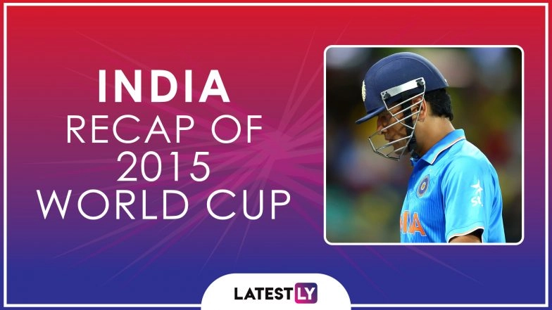 Ahead of ICC Cricket World Cup 2019, Here’s a Look Back at How India Fared at the Last Edition of the CWC