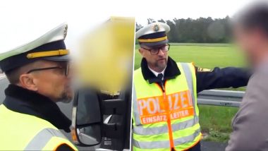 ‘You Want to See Dead People?' Viral Video Shows German Police Schooling Drivers Taking Videos of a Fatal Autobahn Crash