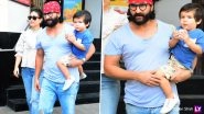 Kareena Kapoor Khan and Saif Ali Khan Enjoy a Summer Day Out as They Take Taimur Ali Khan for an Ice-Cream Date - See Pics!