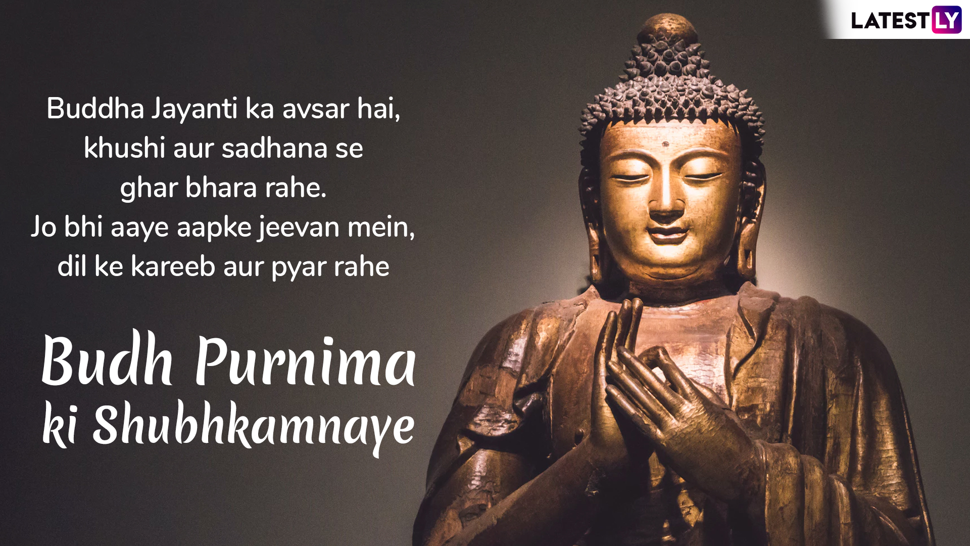 Happy Buddha Purnima Images with Messages for Whatsapp and Facebook