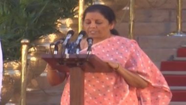 Nirmala Sitharaman Takes Oath As Union Minister in PM Narendra Modi's Cabinet