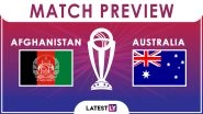 Afghanistan vs Australia, ICC Cricket World Cup 2019 Match 4 Video Preview