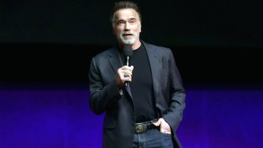 Arnold Schwarzenegger Kicked in The Back By A Fan in South Africa