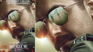 Article 15 Box Office Collection Day 6: Ayushmann Khurrana's Newest Release Continues to do Good Business at the Ticket Windows, Mints Rs 31.16 Crore
