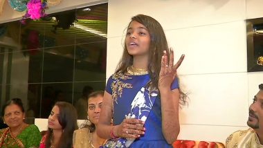Khushi Shah, 12-Year-Old Gujarat Girl, to Take 'Diksha' in Surat Today to Become a Jain Monk