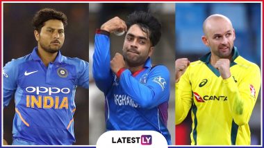 Spinners at ICC Cricket World Cup 2019: Kuldeep Yadav, Rashid Khan, Nathan Lyon and Others Who Can Spin Webs on Batsmen