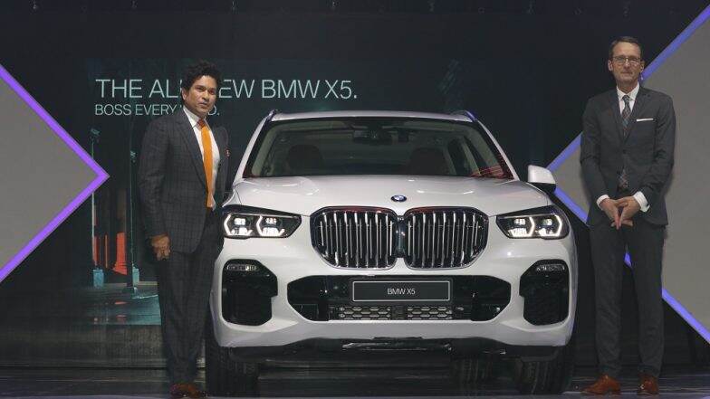 ‘God of Cricket’ Sachin Tendulkar Launches 2019 BMW X5 Luxury SUV; India Price Starts From Rs 72.90 Lakh ‘God of Cricket’ Sachin Tendulkar Launches 2019 BMW X5 Luxury SUV; India Price Starts From Rs 72.90 Lakh