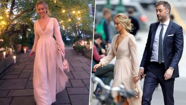 Jennifer Lawrence Looked like a Modern Day Princess at her Engagement Bash with Cooke Maroney - View Pics