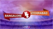 RCB vs SRH, IPL 2019 Live Cricket Streaming: Watch Free Telecast of Royal Challengers Bangalore vs Sunrisers Hyderabad on Star Sports and Hotstar Online