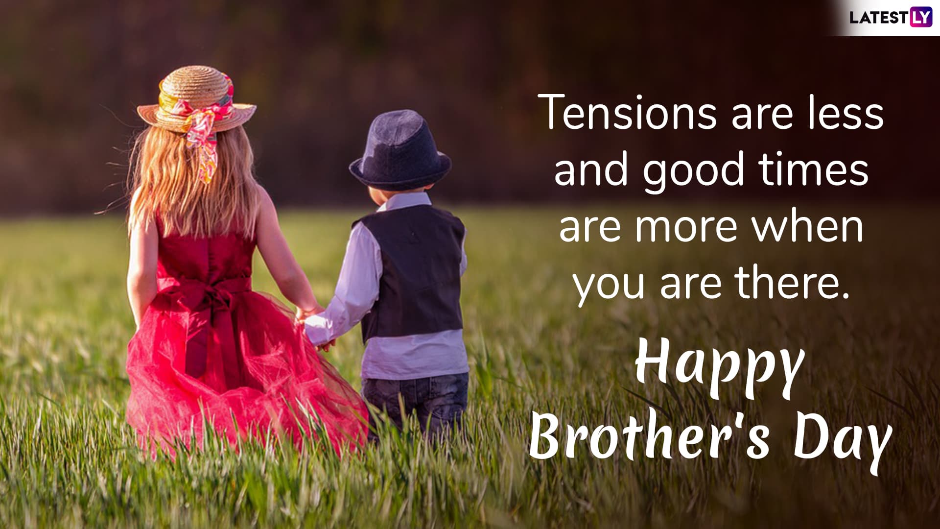 Happy National Brother S Day 2019 Greetings Whatsapp Stickers Facebook Messages Brothers Day Quotes Gif Images Sms To Celebrate The Day Latestly