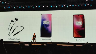 OnePlus 7 Pro, OnePlus 7 & Bullet Wireless 2.0 Earbuds Launched: Specs, Features & Price in India