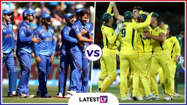 AFG vs AUS Head-to-Head Record: Ahead of ICC CWC 2019 Clash, Here Are Match Results of All Afghanistan vs Australia Encounters!