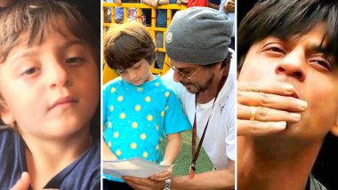 Happy Birthday Abram: 10 Pics of AbRam With His Twinning Father Shah Rukh Khan