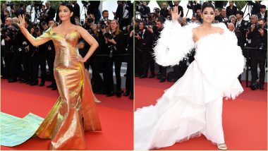 Aishwarya Rai Bachchan at Cannes 2019: The Actress' Red Carpet Outing Was All About Drama and Some More Drama