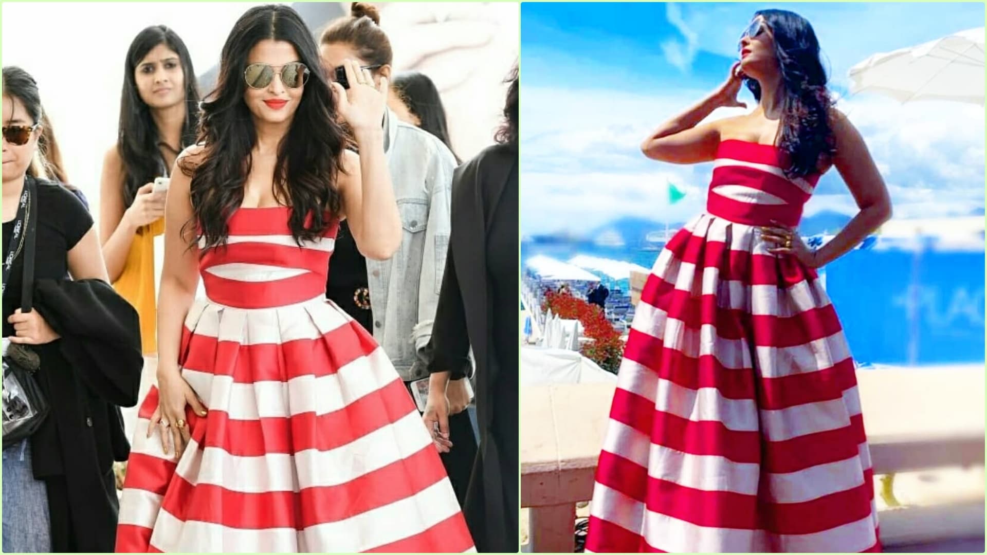 Aishwarya in Candy-Inspired Gown From Leal Daccarett. Aishwarya in Candy-Inspired Gown From Leal Daccarett.