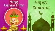 Akshaya Tritiya and Ramzan 2019: Auspicious Tuesday in India as Hindus and Muslims Celebrate Akha Teej And Ramadan