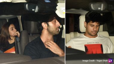 Ranbir Kapoor, Alia Bhatt and Sidharth Malhotra Party Under One Roof, Thanks To Karan Johar! (View Pics)