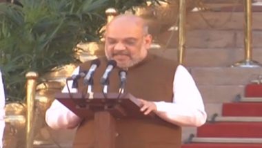 Amit Shah Takes Oath As Union Minister in PM Narendra Modi's Cabinet, Likely to be Finance Minister