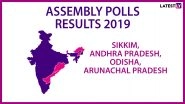 Assembly Poll Results 2019: Tally From Andhra Pradesh, Arunachal Pradesh, Odisha, Sikkim At 2:30 PM