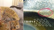 Australia's New $50 Note Has a Spelling Mistake! 'Responsibility' Spelt Wrong on 46 Million Currency Notes