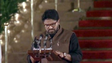 Babul Supriyo Takes Oath As Union Minister in PM Narendra Modi's Cabinet