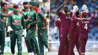 Live Cricket Streaming of Bangladesh vs West Indies, Ireland Tri-Series 2019: Check Live Cricket Score, Watch Free Telecast of BAN vs WI 2nd ODI on Gazi TV Online