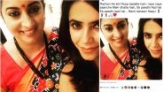 Ekta Kapoor Shares a Special Post Celebrating Smriti Irani's Win in the Lok Sabha Elections 2019 and It Has a Kyunki Saas Bhi Kabhi Bahu Thi Throwback!