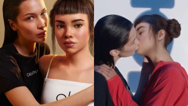 Bella Hadid Kisses A Girl (And Probably Likes It) As Part Of The New Calvin Klein Ad - Watch Video