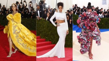 Best Of Rihanna From Met Gala: Check Out Some Of Her Outlandishly Gorgeous Looks From The Red Carpet!