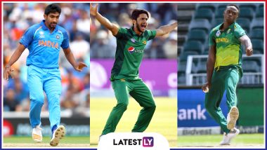 ICC Cricket World Cup 2019: Jasprit Bumrah, Hasan Ali, Kagiso Rabada and Other Pacers Can Push Batsmen on the Backfoot