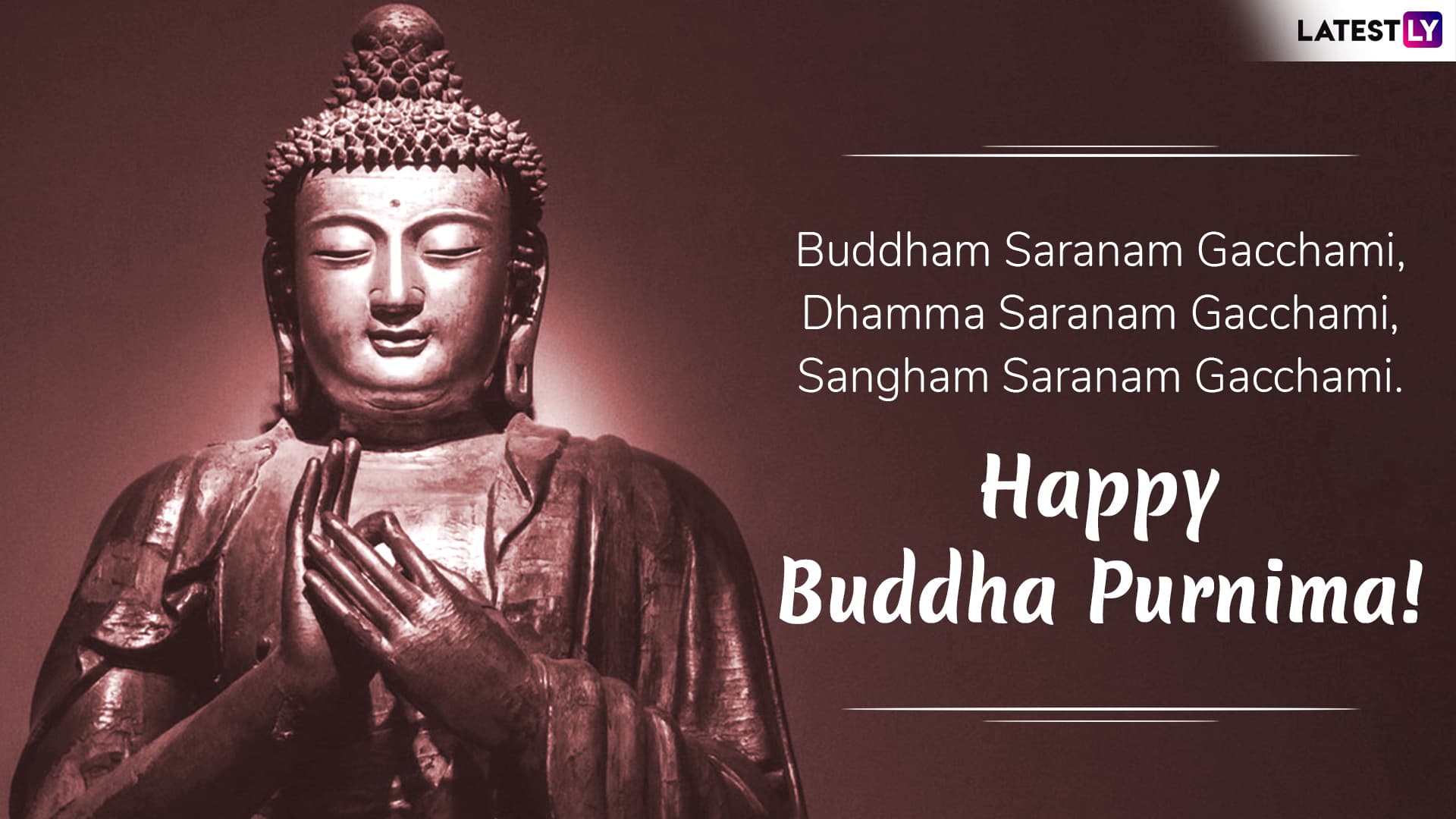 Happy Buddha Jayanti 2019 Greetings: WhatsApp Stickers, GIF Images ...