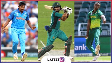 Debutants at ICC Cricket World Cup 2019: Jasprit Bumrah, Babar Azam, Kagiso Rabada & Other Young Stars to Look Forward to in CWC 2019