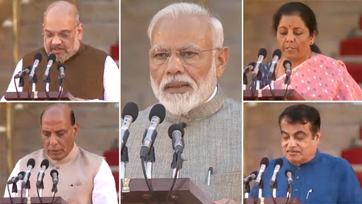 Narendra Modi Cabinet 2.0: Full List Of New Ministers Who Took Oath ...