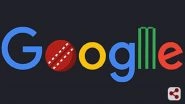 ICC Cricket World Cup 2019: Google Celebrates the Start of CWC&rsquo;19 With Animated Doodle